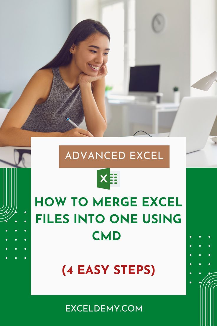 How To Merge Excel Files Into One Using Cmd 4 Steps Exceldemy