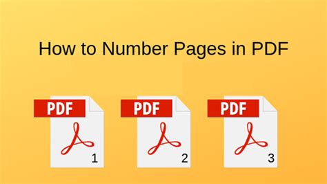 How To Number Pages In A Pdf Truegossiper