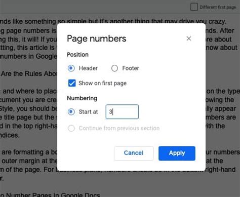 How To Number Pages In Google Docs Turbo Gadget Reviews