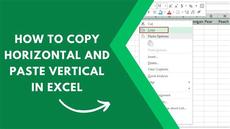 How To Paste Text In Excel Vertically Templates Printable Free