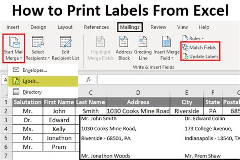 5 Ways Print Avery Labels