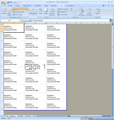 Print Avery Labels In Excel Easily