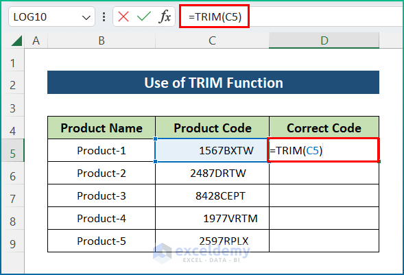 How To Remove A Space Before Numbers In Excel 3 Easy Ways