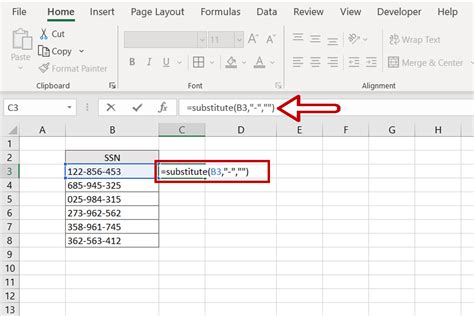 How To Remove Dashes In Excel From Ssn