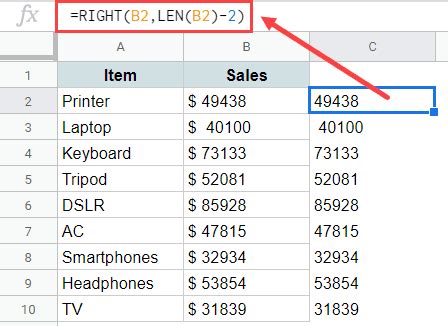 How To Remove Dollar Sign Or Usd In Google Sheets Spreadsheet Point