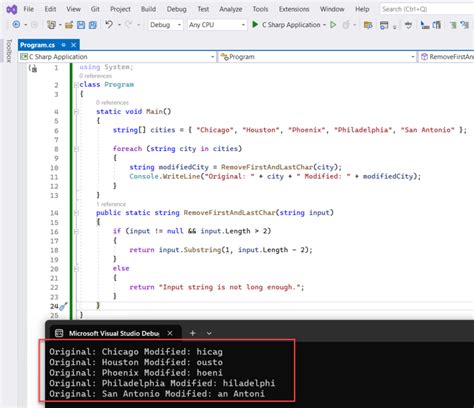 How To Remove First And Last Character From String Using C Net Aspdotnethelp Com