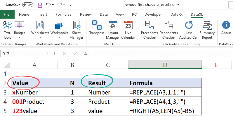 How To Remove First Character In Excel Many Examples Spreadsheeto