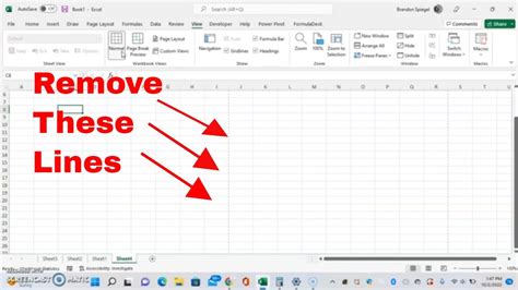 How To Remove Grey Page Break Lines In Microsoft Excel With Ease