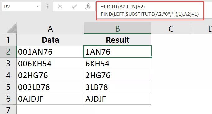 How To Remove Leading Zeros In Excel 7 Easy Ways Vba