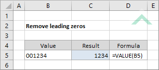 How To Remove Leading Zeros In Excel 7 Super Easy Ways