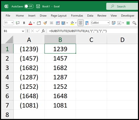 5 Ways Remove Parentheses