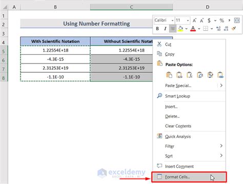 How To Remove Scientific Notation In Excel 4 Quick Ways