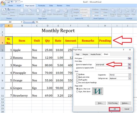 How To Repeat A Row In Excel Earn And Excel