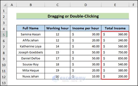 How To Repeat Formula Pattern In Excel 8 Easy Ways