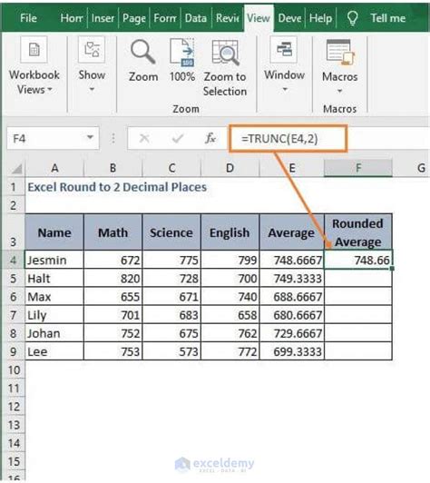 How To Round Percentage Values To Two Decimal Places In Excel