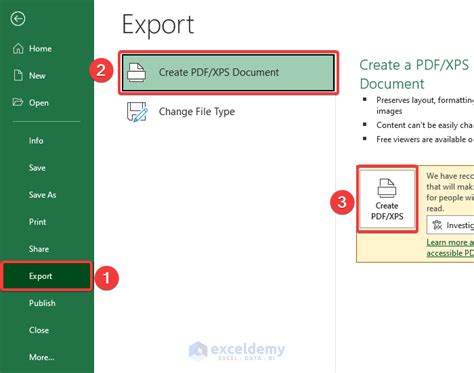 How To Save Excel As Pdf 6 Useful Ways Exceldemy