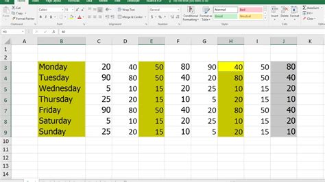 How To Select Multiple Cells In Excel