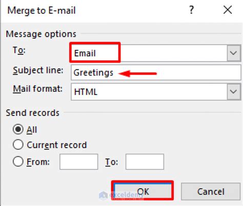 How To Send Multiple Emails From Excel Spreadsheet 2 Easy Methods