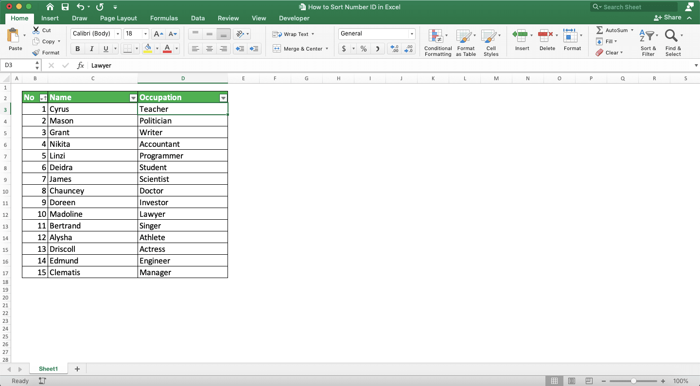 How To Sort In Excel Compute Expert