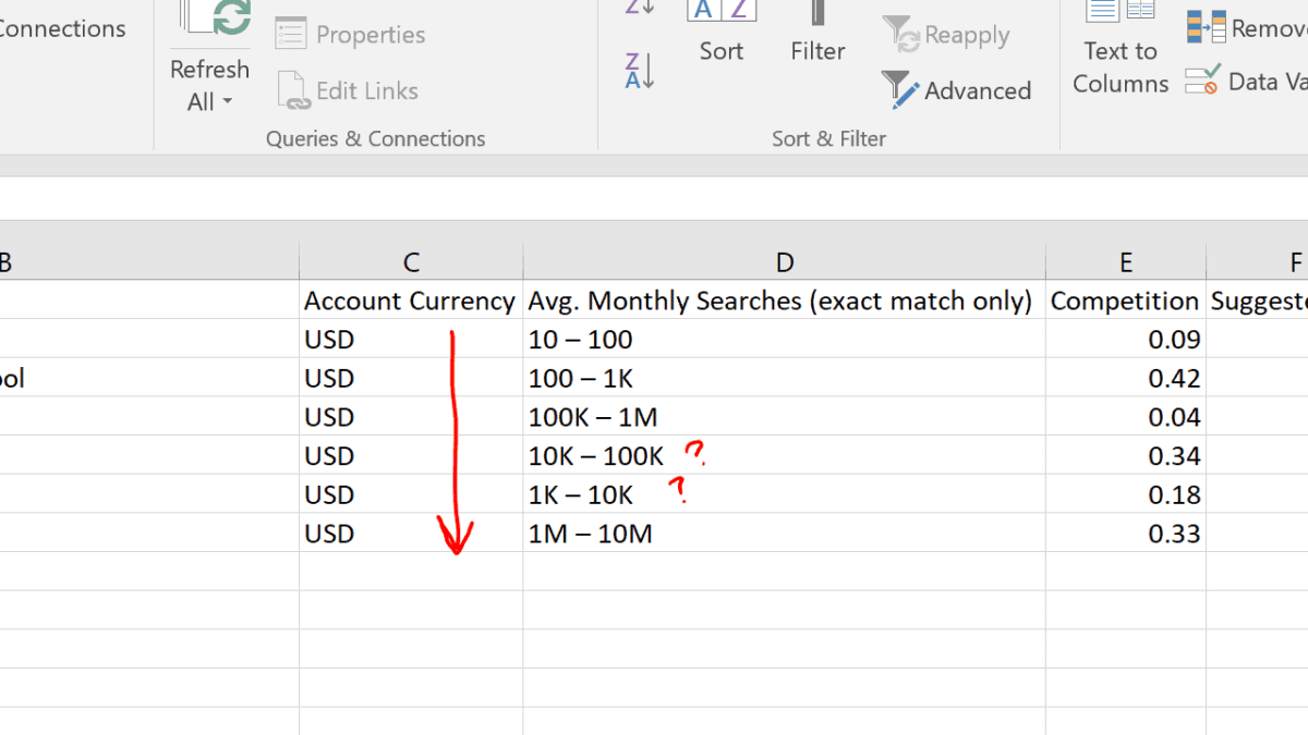 How To Sort Range Values In Excel In Natural Sort Order Twinword