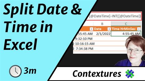 How To Split Date And Time From A Cell To Two Separated Cells In Excel