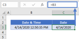 Split Date and Time in Excel