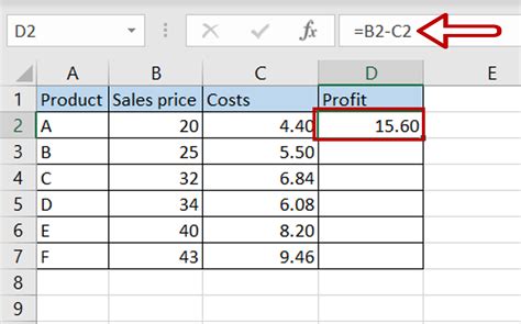 How To Subtract Columns In Excel Spreadcheaters