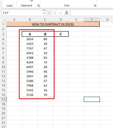 How To Subtract In Excel Javatpoint