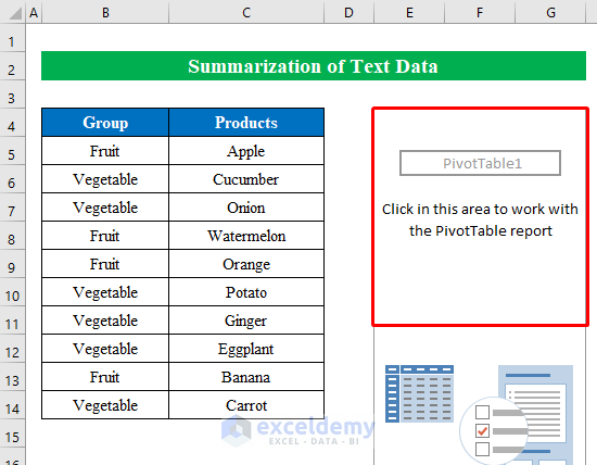 How To Summarize Data In Excel 8 Easy Methods Exceldemy