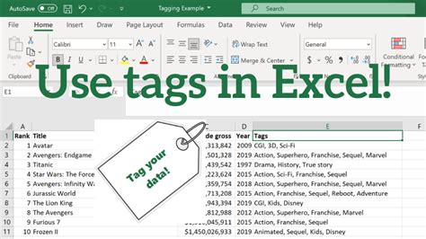 Tag Management in Excel Made Easy