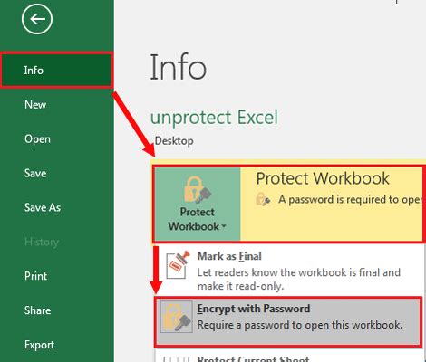 How To Unprotect An Excel Worksheet Or Workbook With Or Without Password