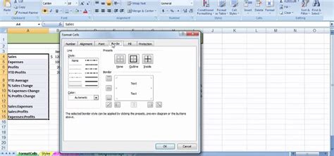 How To Use The Format Cells Dialog Box In Ms Excel 2007 Microsoft Office Wonderhowto