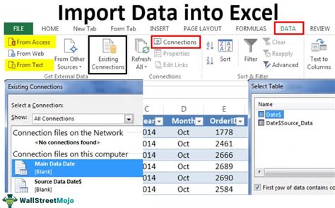 Import Data Into Excel Step By Step Guide To Import Data In Excel