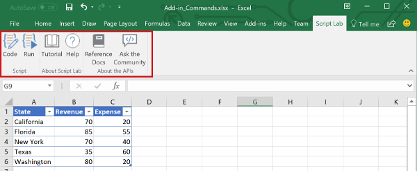 Insert Office Add Ins Into Excel Online Excel