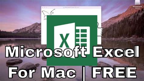 Install Microsoft Excel For Mac Lasopanfl