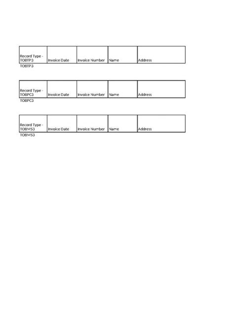 Invoice Template In Excel Format Free Download 31216 Tobacco Tax Return Residents File Template