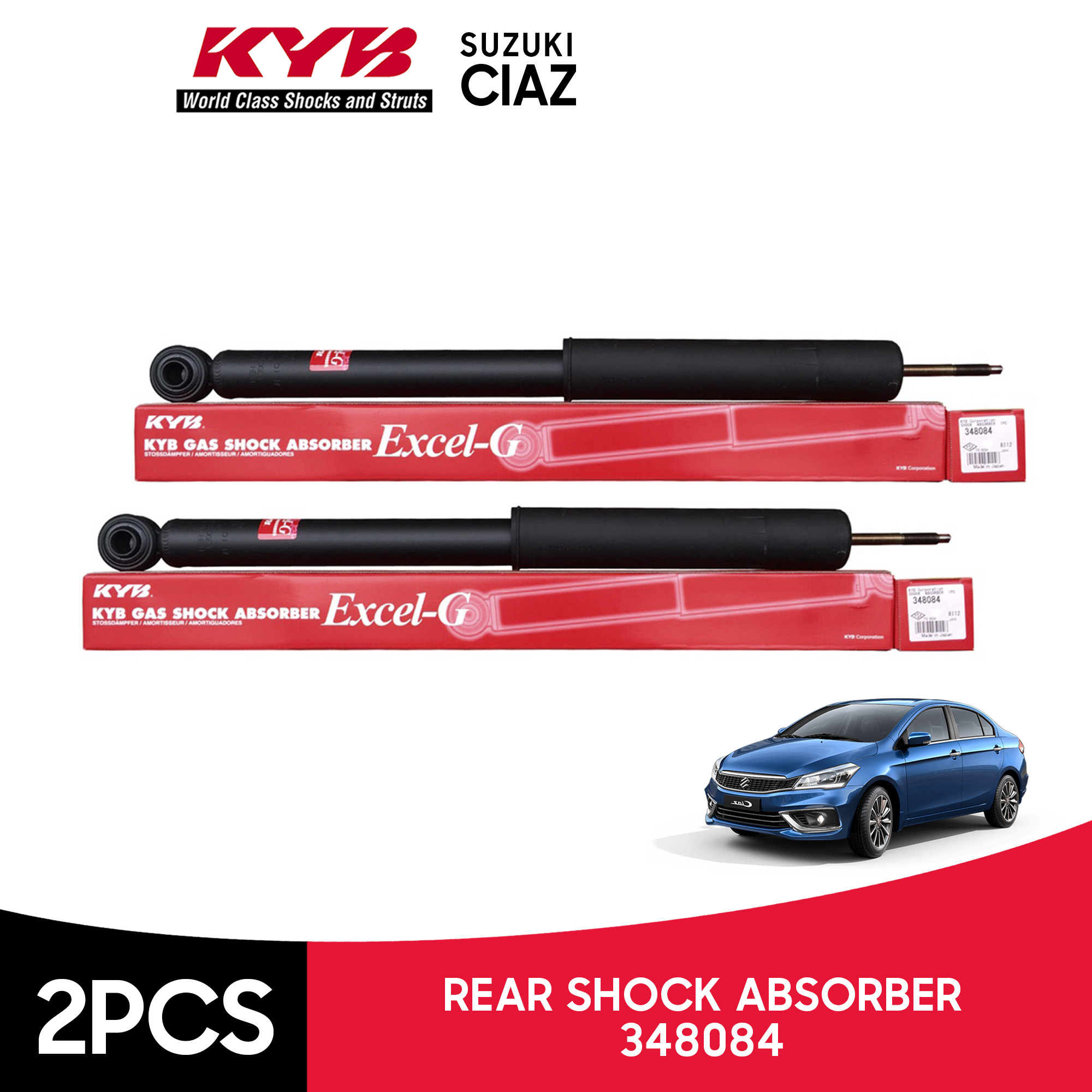 Kayaba Kyb Excel G Shock Absorber Suzuki Ciaz 2016 2021 Front