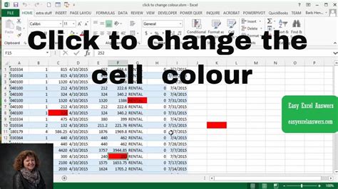 Lock Cells With Colour With Vba In Excel Youtube