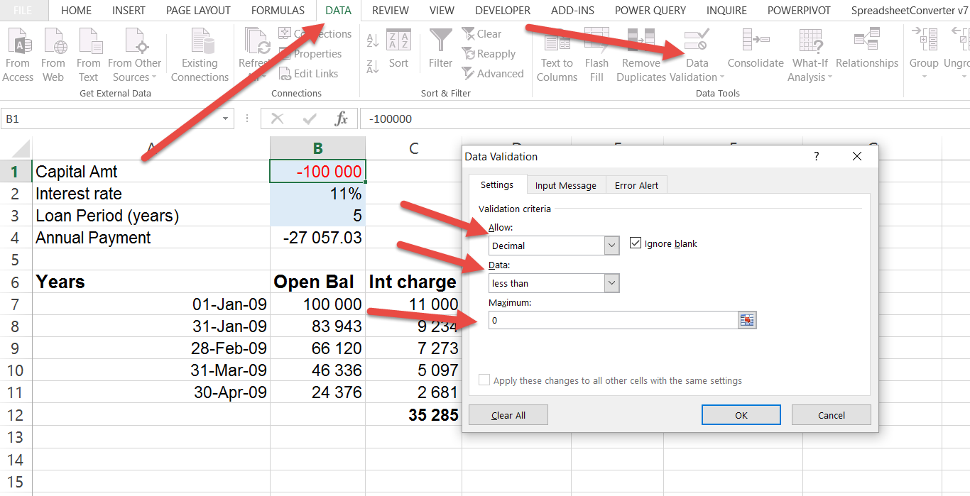 Make A Number A Negative In Excel How To Make A Number Negative In Excel