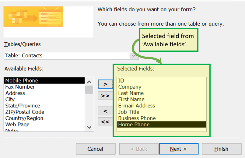 Microsoft Access Tutorial Ms Access With Example Easy Notes