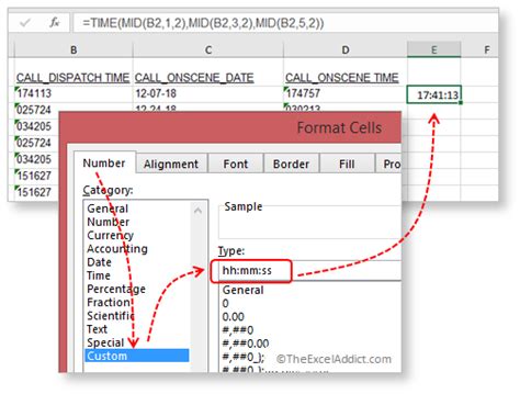 Microsoft Excel Tips Calculating Elapsed Time Extracted From Text Strings