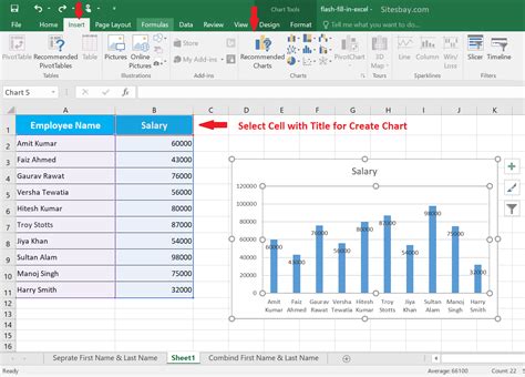 Microsoft Excel Tutorial Basic Charts Quick Ways To Create Charts