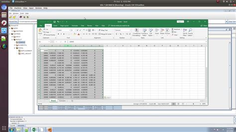 Msc Nastran Results In Excel Via Hdf5 H5 File Youtube