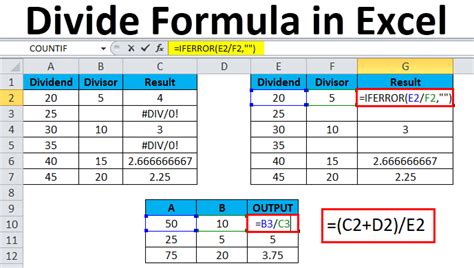 Ntroduire 46 Imagen Formule Excel Addition Et Division Fr