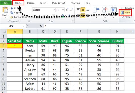 Numbering In Excel Methods To Add Serial Numbers In Excel Riset