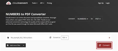 Numbers File Converter