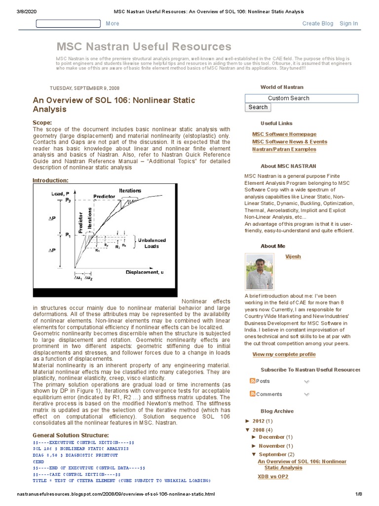 Nx Simcenter 3D Nastran Sol 106 Creating Amp 39 Aligned Amp 39 Gap Elements Nastran Eng Tips