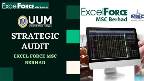 Pdf Risk And Performances In Excel Force Msc Berhad