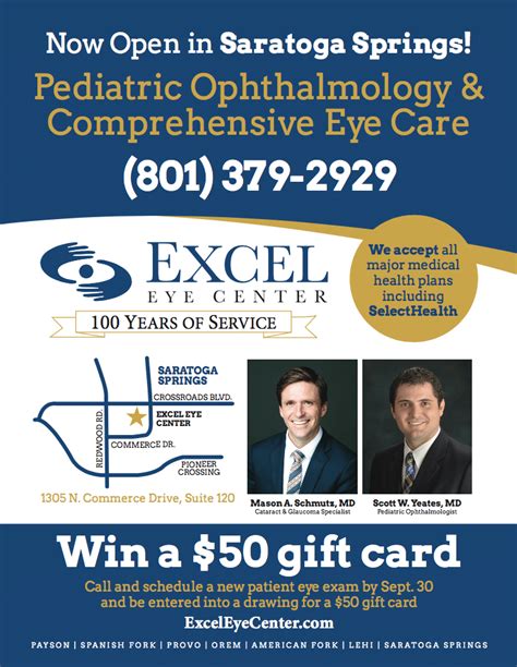 Pediatric Amp Adult Ophthalmology Clinic In Saratoga Springs Excel Eye Center