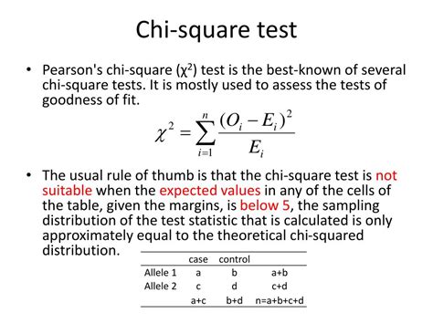 Ppt Chi Square Test 2 Powerpoint Presentation Free Download